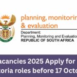 DPME vacancies 2025: Apply for multiple Pretoria roles before 17 October