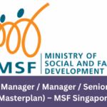 Assistant Manager Masterplan MSF Singapore working on disability inclusion policy