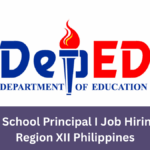 DepEd School Principal I Job Hiring 2025 | Region XII Philippines