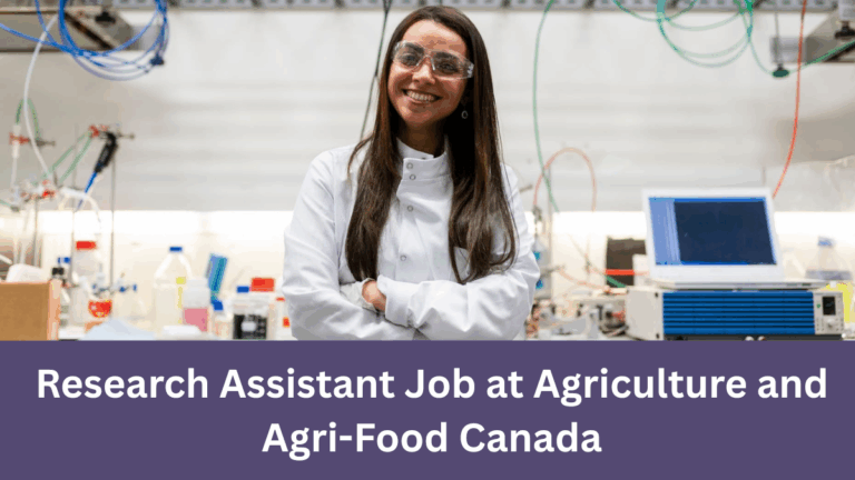 Research Assistant Canada - Drive Climate Research with Agriculture and Agri-Food Canada