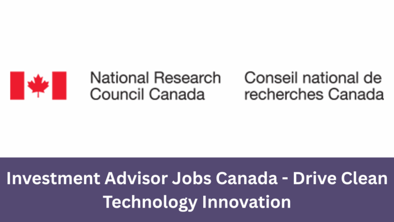 Investment Advisor Jobs Canada – Drive Clean Technology Innovation Investment Advisor Jobs Canada - Drive Clean Technology Innovation