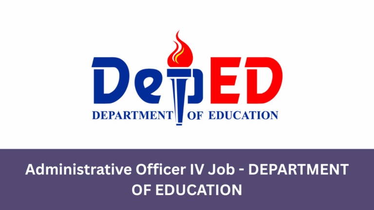 Administrative Officer Jobs - DEPARTMENT OF EDUCATION
