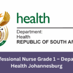 Professional nurse working in Johannesburg Department of Health clinic