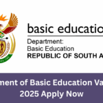 Department of Basic Education South Africa vacancies 2025