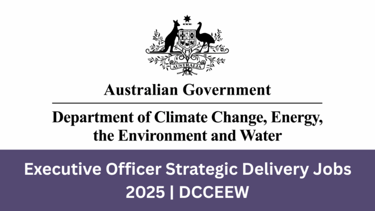 Executive Officer Strategic Delivery jobs Australia 2025