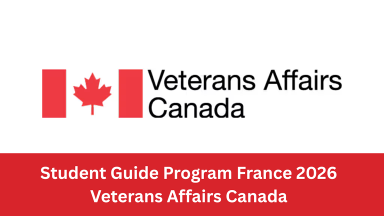 Student Guide Program France 2026 | Veterans Affairs Canada Student Guide Program France 2026 | Veterans Affairs Canada