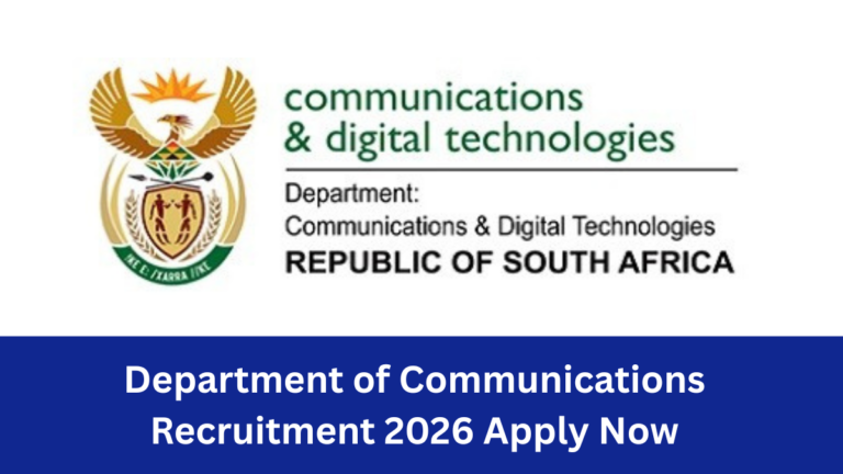 Department of Communications Recruitment 2026 | Apply Now